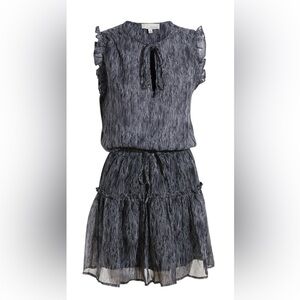 NWOT Pinch Ruffle Mini Dress